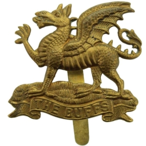 WW1 Royal East Kent (The Buffs) Regiment Cap Badge