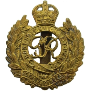 WW2 Royal Engineers Corps (George VI) Cap Badge