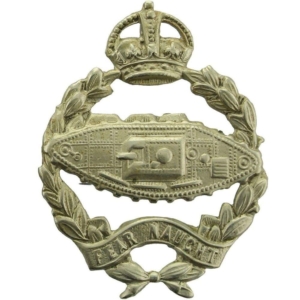 WW2 Royal Tank Regiment Cap Badge