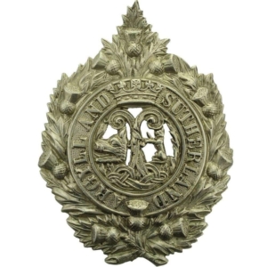 WW1 Argyll and Sutherland Highlanders Regiment Cap Badge