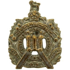 Kings Own Scottish Borderers KOSB Old Comrades Association OCA Lapel Badge