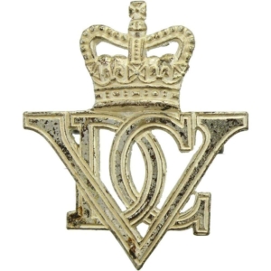 5th Royal Inniskilling Dragoon Guards Irish Regiment Cap Badge - Queens Crown