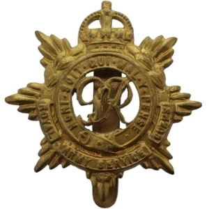WW2 Royal Army Service Corps (George VI) RASC Cap Badge