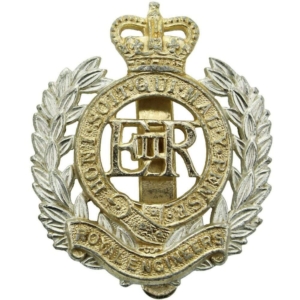 Royal Engineers Staybrite Anodised Cap Badge - Staybright