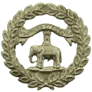 1st Dumbartonshire Volunteer Battalion Argyll and Sutherland Highlanders Scottish Regiment Collar Badge