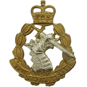 Royal Army Dental Corps RADC Dentist Collar Badge - Queens Crown