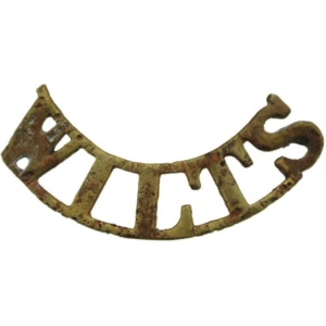 UK Dug Detecting Find - WW1 Wiltshire Regiment Relic Shoulder Title Badge