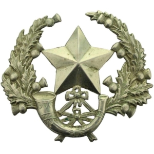 WW1 The Cameronians (Scottish Rifles) Regiment LARGE NCO Cap Badge