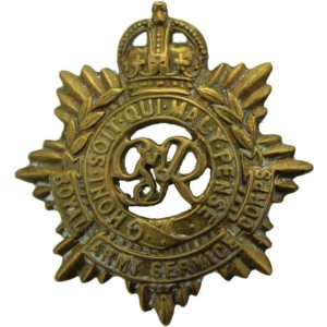 WW2 Royal Army Service Corps RASC (George VI) Collar Badge