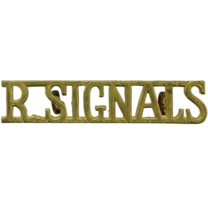 WW2 Royal Corps of Signals RCOS Shoulder Title