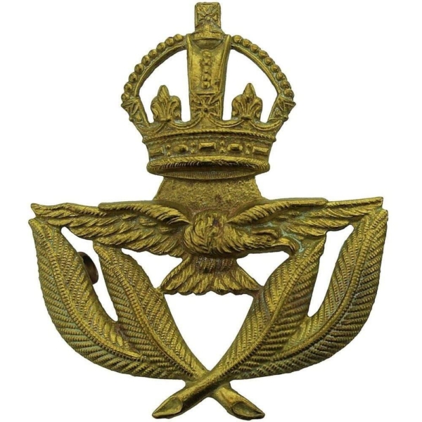 WW2 Royal Air Force RAF WARRANT OFFICERS Cap Badge - British Military ...