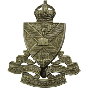 Edinburgh University Officers Training Corps OTC Cap Badge