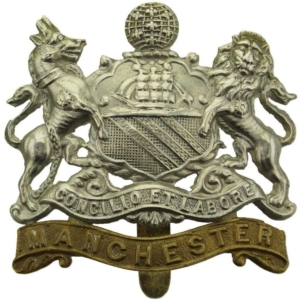 WW1 Manchester Regiment Cap Badge - FIRST PATTERN