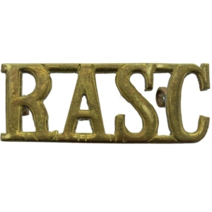 WW2 Royal Army Service Corps RASC Shoulder Title