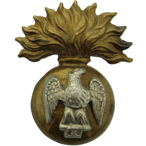 WW1 Royal Irish Fusiliers Regiment Collar Badge