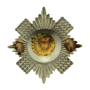 WW2 Scots Guards Regiment (Scottish) NCOs Bi-Metal Cap Badge