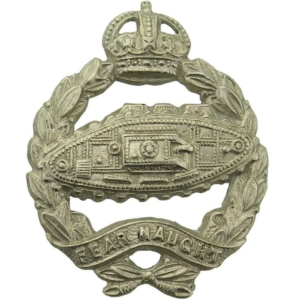 WW2 Royal Tank Regiment Corps Collar Badge