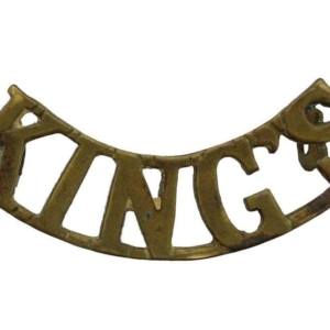 Kings Liverpool Regiment (King's) Shoulder Title