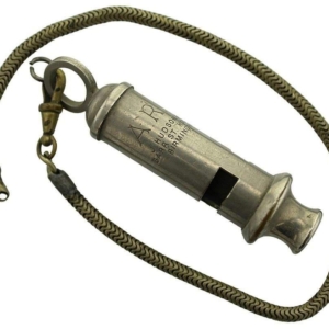 WW2 Air Raid Precautions Warden ARP Whistle - J. HUDSON & Co