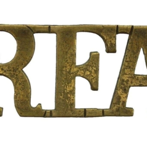 WW1 Royal Field Artillery RFA Shoulder Title