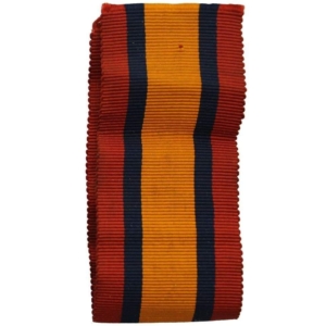 Boer War Spare Queens South Africa QSA Medal SILK Ribbon - 6 Inches