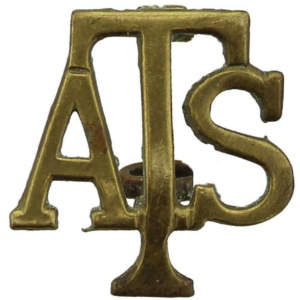 WW2 Auxiliary Territorial Service ATS Shoulder Title