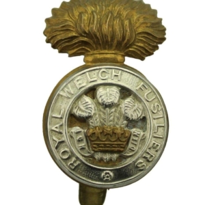 WW1 Royal Welch Fusiliers Regiment RWF Cap Badge