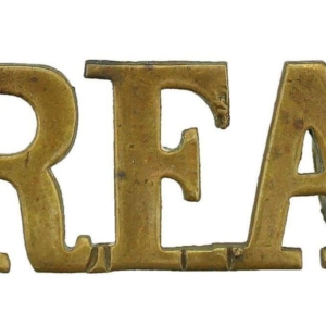 WW1 Royal Field Artillery RFA Shoulder Title
