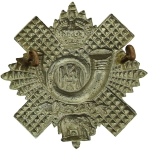 WW2 Highland Light Infantry Regiment HLI Cap Badge