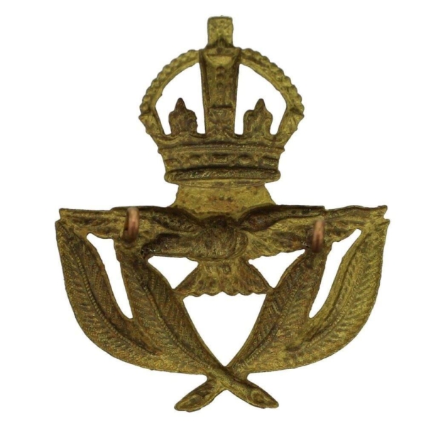 WW2 Royal Air Force RAF WARRANT OFFICERS Cap Badge - British Military ...