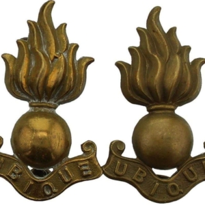 WW1 Royal Engineers Corps Collar Badge PAIR
