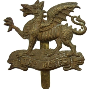 WW1 Royal East Kent (The Buffs) Regiment Cap Badge