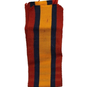 Boer War Spare Queens South Africa QSA Medal SILK Ribbon - 6 Inches