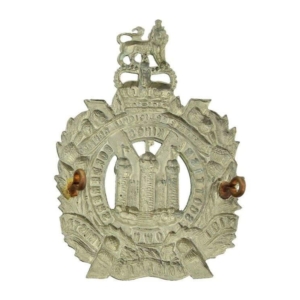 Queens Crown Kings Own Scottish Borderers Regiment KOSB (King's) Cap Badge