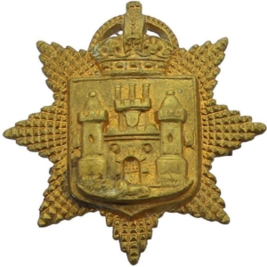 East Surrey Regiment Collar Badge