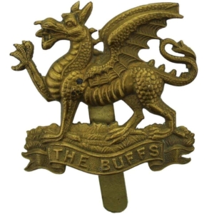 WW1 Royal East Kent (The Buffs) Regiment Cap Badge