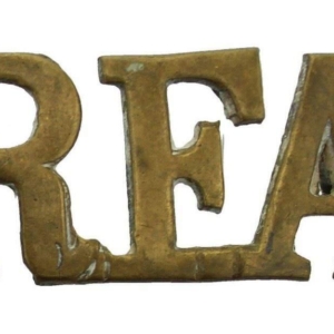 WW1 Royal Field Artillery RFA Shoulder Title