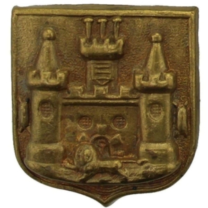 EARLY PATTERN East Surrey Regiment Collar Badge