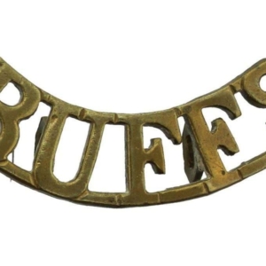 Royal East Kent (The Buffs) Regiment Shoulder Title
