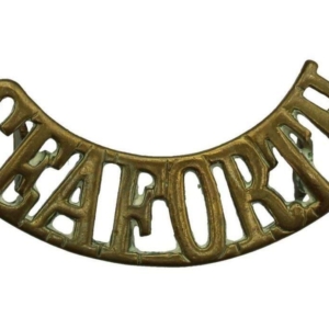 Seaforth Highlanders Scottish Regiment Shoulder Title