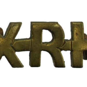 10th Royal Hussars Regiment XRH Shoulder Title