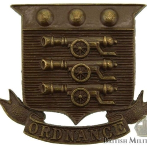 WW1 AOC Army Ordnance Corps OFFICERS Bronze Collar Badge