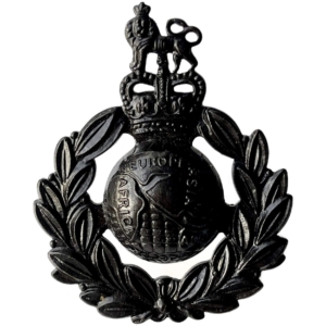 Royal Marines Corps Commandos Cap Badge - Queens Crown