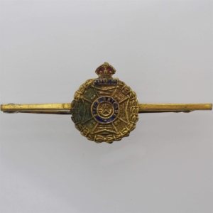 Rifle Brigade Regiment Sweetheart Brooch Badge