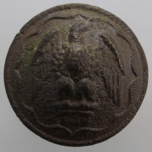 UK Dug Detecting Find - WW1 Royal Irish Fusiliers Regiment Relic Tunic Button