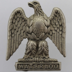 Royal Scots Greys Regiment Scottish Collar Badge