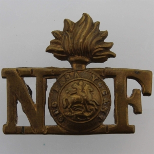 WW1 Northumberland Fusiliers Regiment Shoulder Title