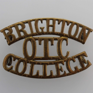 Brighton College OTC Officers Training Corps Shoulder Title
