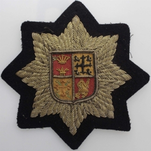 13th Kensington Battalion, London Regiment Cloth Wire BULLION Veterans Blazer Badge