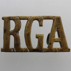 WW1 Royal Garrison Artillery RGA Shoulder Title
